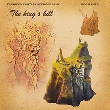 The king's hill concept art. Fine Arts, Sketching, Comic, Concept Art, Game Design, and Traditional illustration project by Gabriel Navarro Romero - 01.24.2019