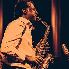 Rudresh Mahanthappa - Teatro López de Ayala (Badajoz). Un progetto di Fotografia di Iván Ayuso - 24.01.2019