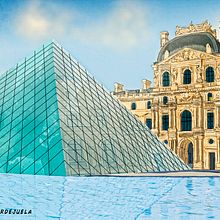 Louvre. Un proyecto de Dibujo, Dibujo realista, Ilustración tradicional, Ilustración digital e Ilustración vectorial de Aitor Ruiz de Gordejuela Ruiz - 24.01.2019