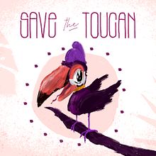 Save the toucan. Design, and Digital Illustration project by Hgo Bridge - 01.24.2019