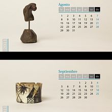 Calendario. Un projet de Conception éditoriale, Design graphique , et Photographie de studio de César Nevado Linos - 10.12.2010