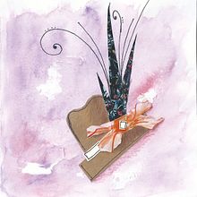 Sombreros ilustrados. Collage, Design, Graphic Design, Traditional illustration, Painting, and Watercolor Painting project by Brenda Fernández - 01.27.2019