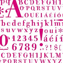 DOUX // Nueva tipografía. Design, Graphic Design, Traditional illustration, Vector Illustration, Lettering, T, and pograph project by Brenda Fernández - 01.26.2019