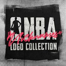 NBA Nicknames logo collection. Projekt z dziedziny Br, ing i ident, fikacja wizualna, Projektowanie logot, pów i Projektowanie graficzne użytkownika Jorge González Molinero - 02.02.2019