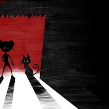 Coraline ilustrado por Jöse Sénder. Projekt z dziedziny Trad, c, jna ilustracja, Ilustracja c i frowa użytkownika Jose Sénder Quintana - 27.01.2019