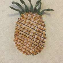 Piña. Un progetto di Ricamo di Anita Porter - 28.01.2019