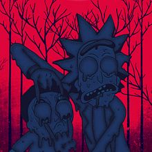 RICK AND MORTY. Br, ing, Identit, Product Photograph, and Traditional illustration project by Frederic Casas Torres - 01.28.2019