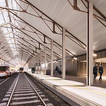 Estación Canfranc Ein Projekt aus dem Bereich 3D, Architektur und Infografik von AMO 3D Visual - 28.01.2019