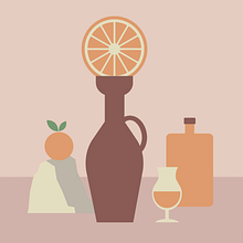 Still life . Un proyecto de Diseño, Ilustración tradicional, Ilustración digital e Ilustración vectorial de Lorena Carrera - 28.01.2019