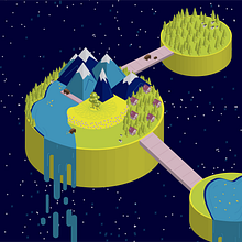 Mi Proyecto del curso: Ilustración corporativa: Guía de Estilo vectorial. Vector Illustration project by dan_esc - 07.07.2018