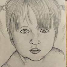 Infancia. Un proyecto de Creatividad, Dibujo, Dibujo a lápiz, Dibujo artístico, Dibujo de Retrato, Dibujo realista, Ilustración tradicional y Pintura de Lidia Cantos - 29.01.2019