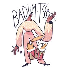Music Band Stickers. Product Design, Traditional illustration, and Digital Illustration project by Luna Pan - 01.13.2019