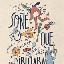 Soñé que dibujaba. Comic, Editorial Design, and Traditional illustration project by Luna Pan - 01.20.2019