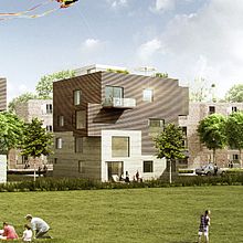 HOUSE A-B-C . Een project van Architectuur y  3D-modellering van Francesco Schiavone - 30.06.2012