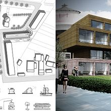 STUDENTENWOHNHAUS. Een project van  3D-modellering y Architectuur van Francesco Schiavone - 29.07.2012