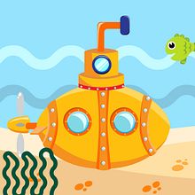 Yellow submarine . % Diana Caicedo tarafından hazırlanan Animas, on, Ve Web Tasarımı projesi - 01.30.2019
