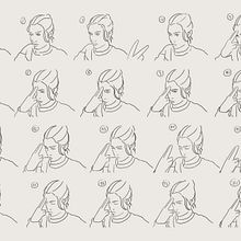 GIFS . Un proyecto de Animación, Animación 2D, Animación de personajes y Dibujo de Sara Vega - 30.01.2019
