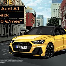 Audi. Un progetto di Design editoriale, Illustrazione tradizionale, Illustrazione digitale e Illustrazione vettoriale di Alex G. - 31.01.2019