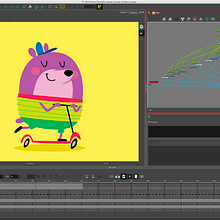 Bumpy the Bear animation test!. 2D Animation project by Emi Ordás - 01.31.2019