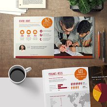 Memòria 2017 CSJ. Editorial Design, and Graphic Design project by Carolina Ontiveros - 06.10.2018