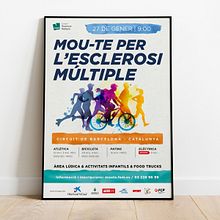 Mou-te per l'Esclerosi Múltiple 2019. Graphic Design project by Carolina Ontiveros - 10.26.2018