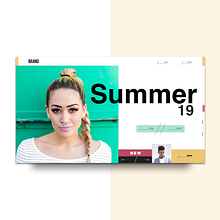 Summer 19. Art Direction, and UX / UI project by Samuel Castillo - 01.31.2019