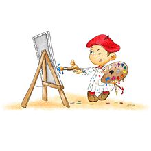 Técnicas artísticas. Un projet de Illustration traditionnelle de Juan Antonio Sánchez Díaz - 31.01.2019