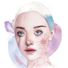 Mi Proyecto del curso: Retrato ilustrado en acuarela. Projekt z dziedziny Malowanie akwarelą użytkownika Valeria Montes - 31.01.2019