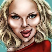 Caricaturas. Un projet de Beaux Arts, Esquisse , B, e dessinée, Dessin, Dessin au cra, on, Dessin artistique, Dessin de portrait et Illustration numérique de Natalia S Regidor - 01.02.2019