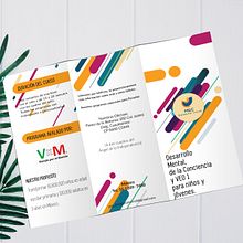 Flyer - Triptych. Design, and Advertising project by Silvina Privitera - 02.01.2019