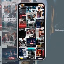 Underground, Instagram Posts Template . Graphic Design, Interactive Design, and Social Media project by Juli Vasilieva - 02.01.2019