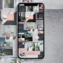 Instagram Puzzle. Graphic Design, Interactive Design, and Social Media project by Juli Vasilieva - 02.01.2019