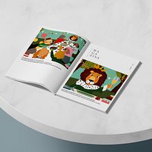 Autoría, Diseño e Ilustración de cuento infantil. Ilustração tradicional, Direção de arte, Design de personagens, e Design editorial projeto de Sandra Rodriguez - 01.02.2020