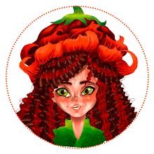 Diseño de Personajes-Penelope Vedoya. Un proyecto de Diseño de personajes, Ilustración tradicional e Ilustración digital de Hirra Al Andalus - 01.02.2019
