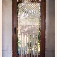 Mi Proyecto del curso: Introducción al macramé: creación de un tapiz decorativo. Un proyecto de Artesanía de delficuria - 01.02.2019