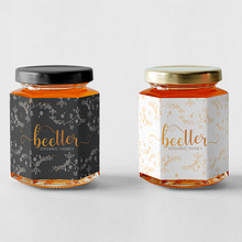 Beetter - Miel orgánica. Br, ing, Identit, Logo Design, and Packaging project by Jana Hait - 02.02.2019