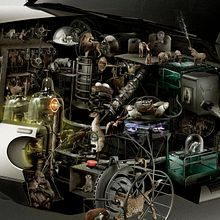 Mitsubishi Tecnologia Animal. Un proyecto de 3D, Ilustración digital y Retoque fotográfico de Ricardo Salamanca - 03.02.2019