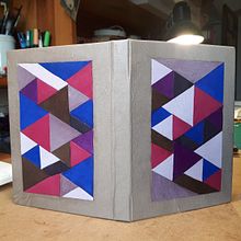 Nueva encuadernación sin costuras . Bookbinding project by anagutipedrol - 02.03.2019