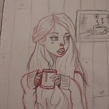 Mi Proyecto del curso: Retrato ilustrado en acuarela. Traditional illustration project by elisa_bart - 02.03.2019