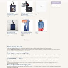 Tienda de Ropa Vaquera. Web Design project by Jose Luis Torres Arevalo - 02.03.2019