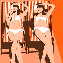 Summertime 2. Traditional illustration, Digital Illustration, and Vector Illustration project by Alendro Estudio - 01.01.2015