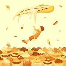 Gula. Traditional illustration, and Digital Illustration project by Alendro Estudio - 09.01.2011