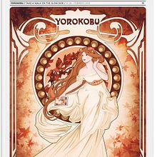Yorokobu Art Decó. Traditional illustration, and Digital Illustration project by Alendro Estudio - 09.01.2012