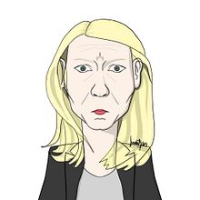Carrie Mathison (Claire Danes). Portrait Drawing, and Digital Illustration project by Sergio Martínez - 01.26.2019