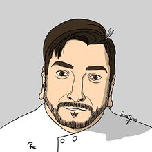 Jordi Roca. Portrait Drawing, and Digital Illustration project by Sergio Martínez - 01.28.2019