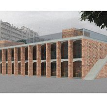 Restaurant al Parc de Vallparadís, Terrassa. Projekt z dziedziny  Architektura użytkownika Jordi Izquierdo Mas - 15.06.2018