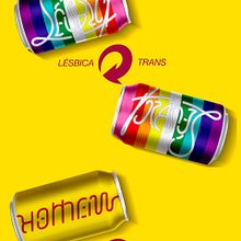 Latas da igualdade. Criatividade, Desenvolvimento de portfólio e Ilustração digital projeto de Daniel Carvalho - 02.02.2018