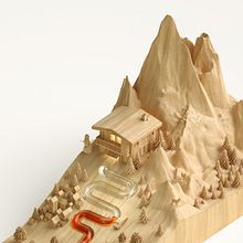 Suisse Énergie: Thermowoods. 3D, Animation, and Advertising project by JVG - 02.06.2019