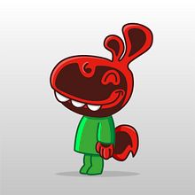 Wilson - Mi Proyecto del curso: Técnicas creativas de diseño e ilustración de personajes. Un progetto di Character design, Illustrazione tradizionale, Illustrazione digitale e Illustrazione vettoriale di Martin A. Rodriguez Molina - 06.02.2019