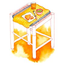 Revista Jaleo. Traditional illustration project by Clara López - 10.12.2015